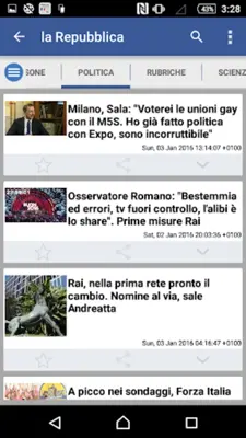 Italy News android App screenshot 10