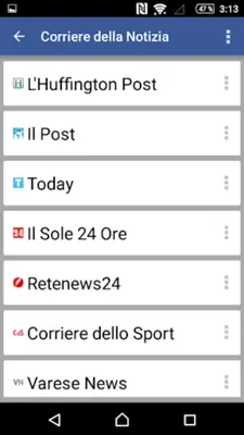 Italy News android App screenshot 13