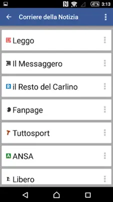 Italy News android App screenshot 14