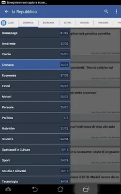 Italy News android App screenshot 2